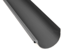 Vorschaubild Dachrinne Typ 250 /100 cm braun 