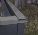 Vorschaubild Blendenabdeckung für Gartenhäuser anthrazit (1 Stück, Typ 1c bis 50 mm Breite)