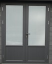 Vorschaubild Wolff Finnhaus WPC Gartenhaus Trend D+ mit Lounge-Anbau - 28 mm
