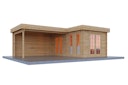 Vorschaubild Wolff Finnhaus Gartenhaus Hermosa 6848 - 44 mm 