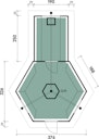 Vorschaubild Wolff Finnhaus Grillkota 9 de luxe mit Saunaanbau