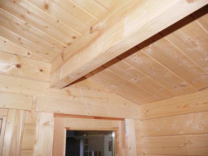 Wolff Finnhaus Gartenhaus Trondheim 44-D isolierverglast