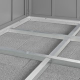 Wolff Finnhaus Aluminium-Rahmenunterkonstruktion für Fußboden für Gerätehaus Fascinato 3024 Wolff Finnhaus Aluminium-Rahmenunterkonstruktion für Fußboden für Gerätehaus Fascinato 3024Zubehörbild